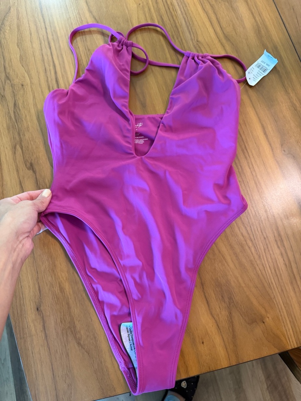PacSun Magenta One-Piece Swimsuit